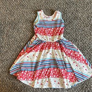 Sleeve less slinky stars and stripes